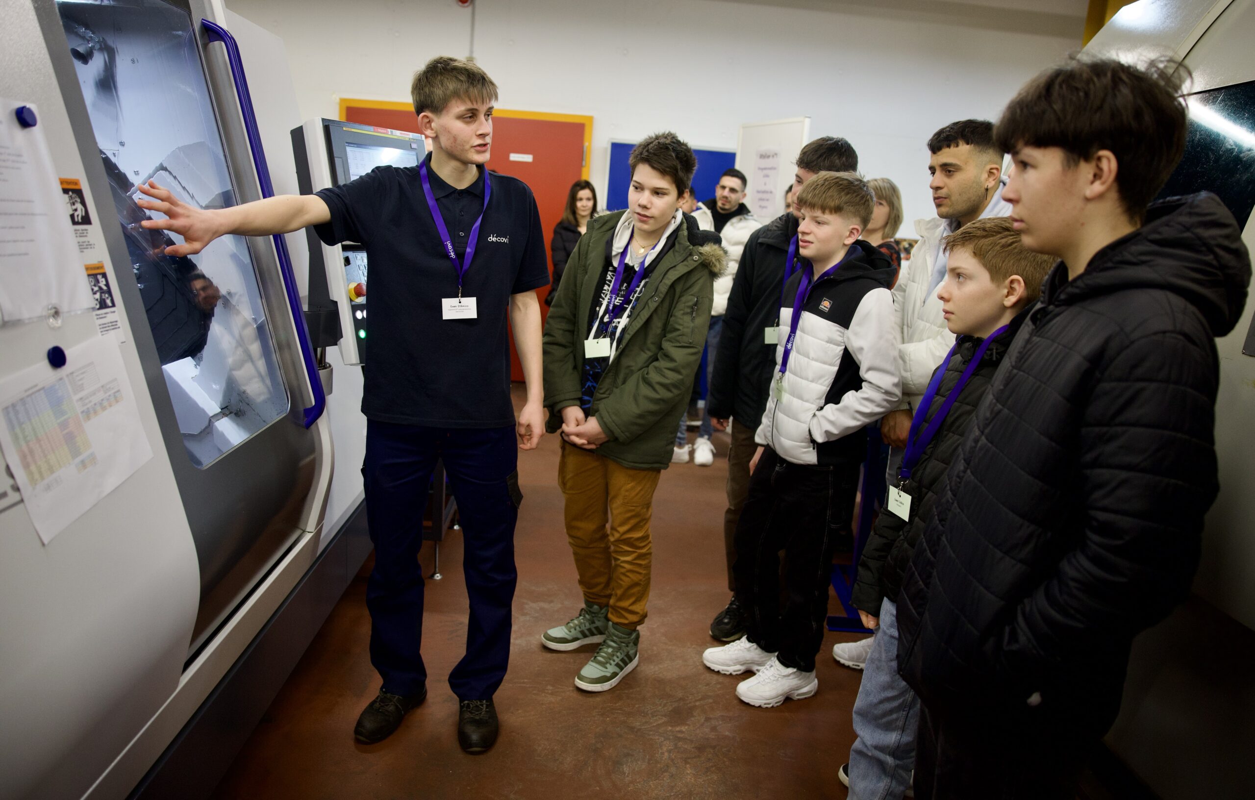 Écoute attentive chez ces jeunes, prêts à prendre la relève. © Roland Keller