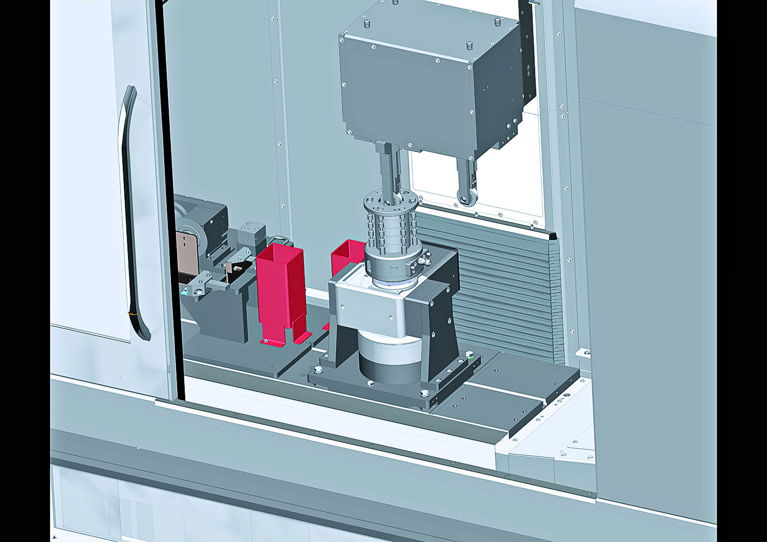 La nouvelle configuration de rectification verticale offre de nombreux avantages pour l’usinage de stators pour moteurs hydrauliques.