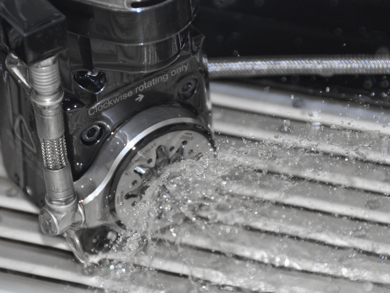 Porte-outil de tourbillonnage PCM avec démonstration de l’arrosage interne