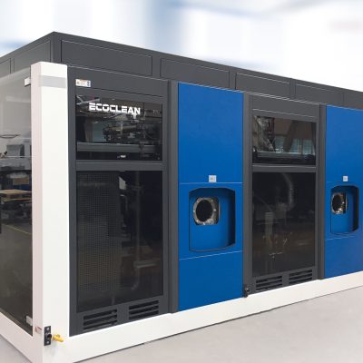 Les installations spécifiques au nettoyage avec des produits à base d'eau
sont incluses dans le système modulable EcoCvela. ⓒ Ecoclean GmbH