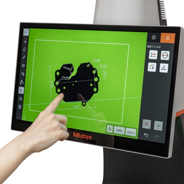 La fonction Caliper Snap assure un alignement rapide et numérique de la règle pour des résultats précis.